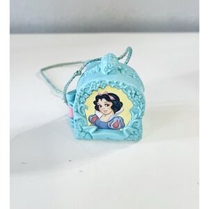 Disney Toy Miniature Polly Pocket Locket Necklace Playset Snow White No Figure